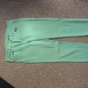 Gap Premium Super Skinny Mint Size 8